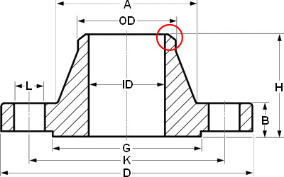 Alloy C276 Weld Neck Flange Alloy C276 Weld Neck Flange